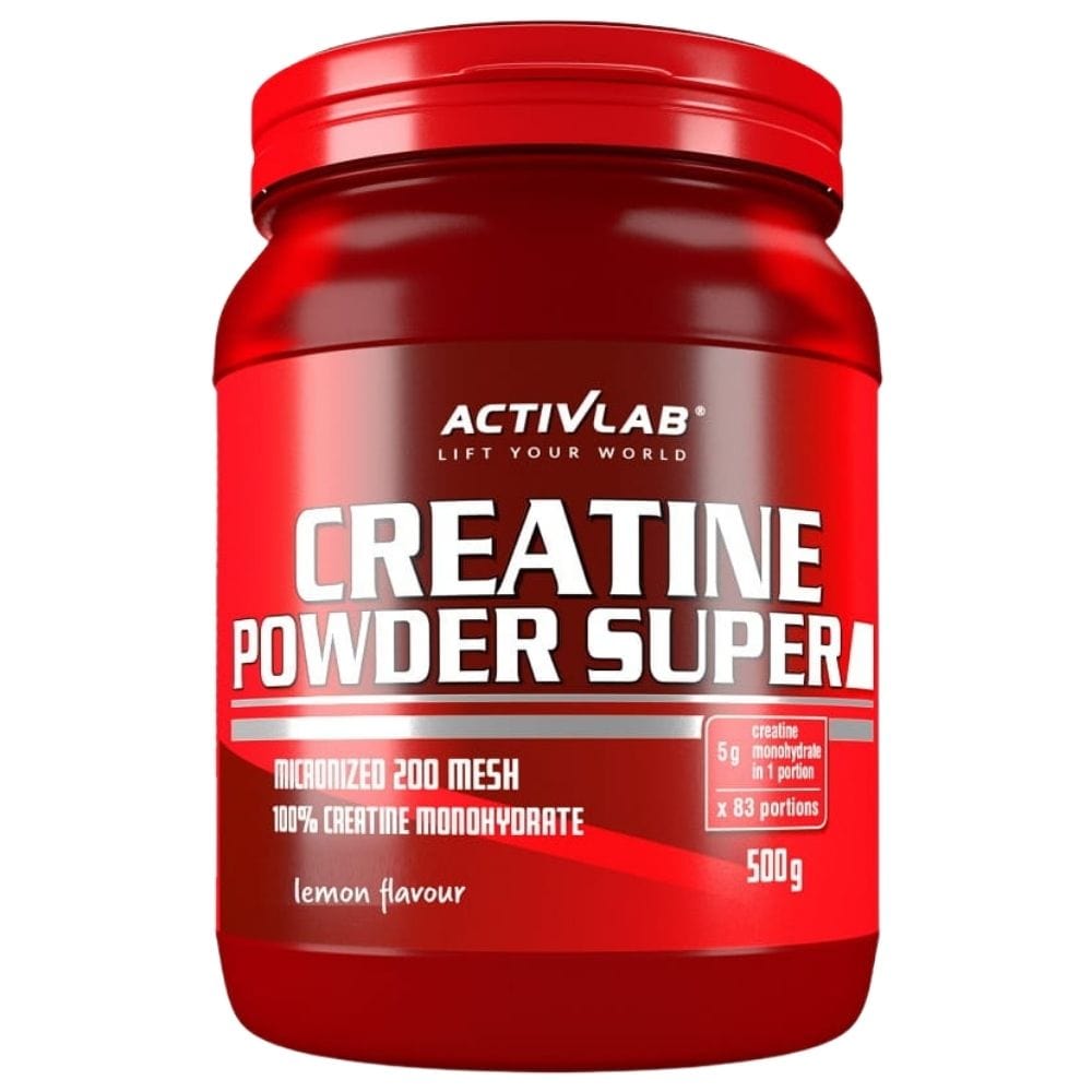 Activlab Creatine Powder Super 5000 mg, Lemon - 500 g