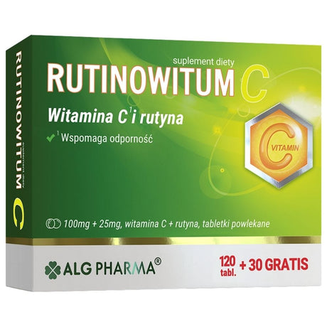 ALG Pharma Rutinowitum C, Vitamin C and Rutin - 150 Tablets