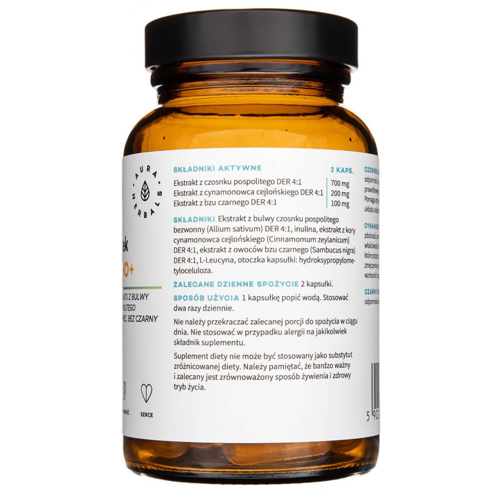 Aura Herbals Garlic Immuno+ - 60 Capsules