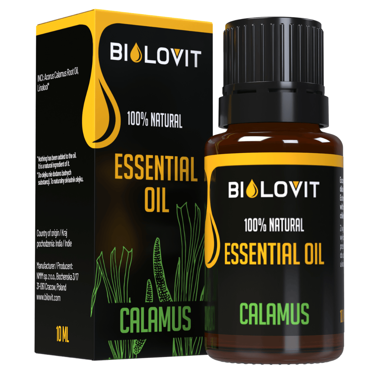 Bilovit Calamus Essential Oil - 10 ml
