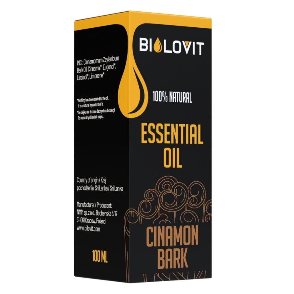 Bilovit Cinnamon Bark Essential Oil - 100 ml
