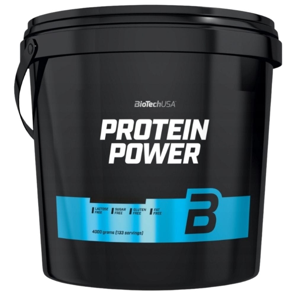 BioTech USA Protein Power, Strawberry-Banana - 4000 g