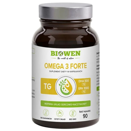 Biowen Omega 3 Forte - 90 Capsules