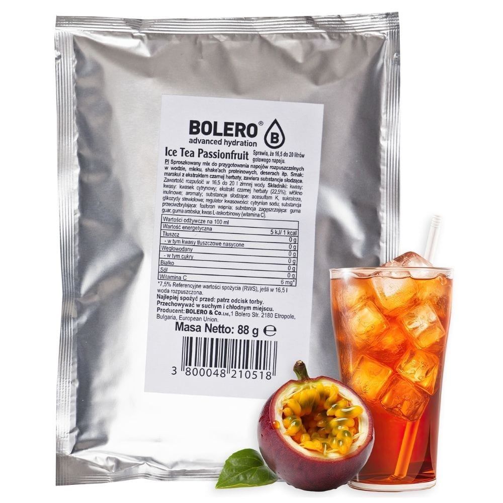 Bolero Classic Instant Drink - 100 g Ice Tea Passionfruit