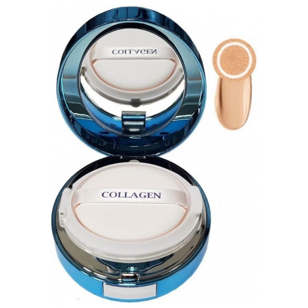 Enough Collagen Aqua Air Cushion SPF50+/PA+++, Shade 13 Light Beige - 15 g
