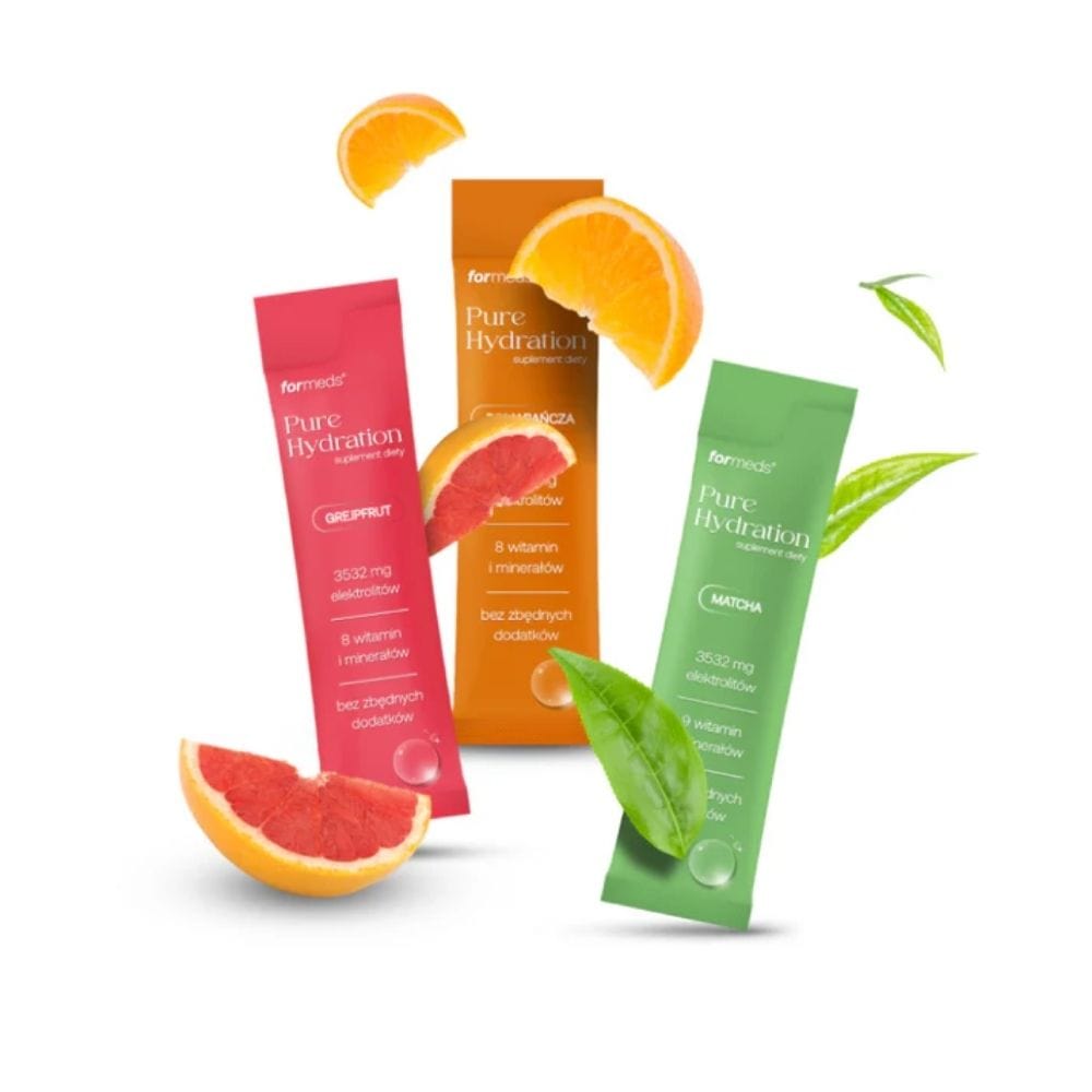 Formeds Pure Hydration Electrolytes, Grapefruit - 14 Sachets