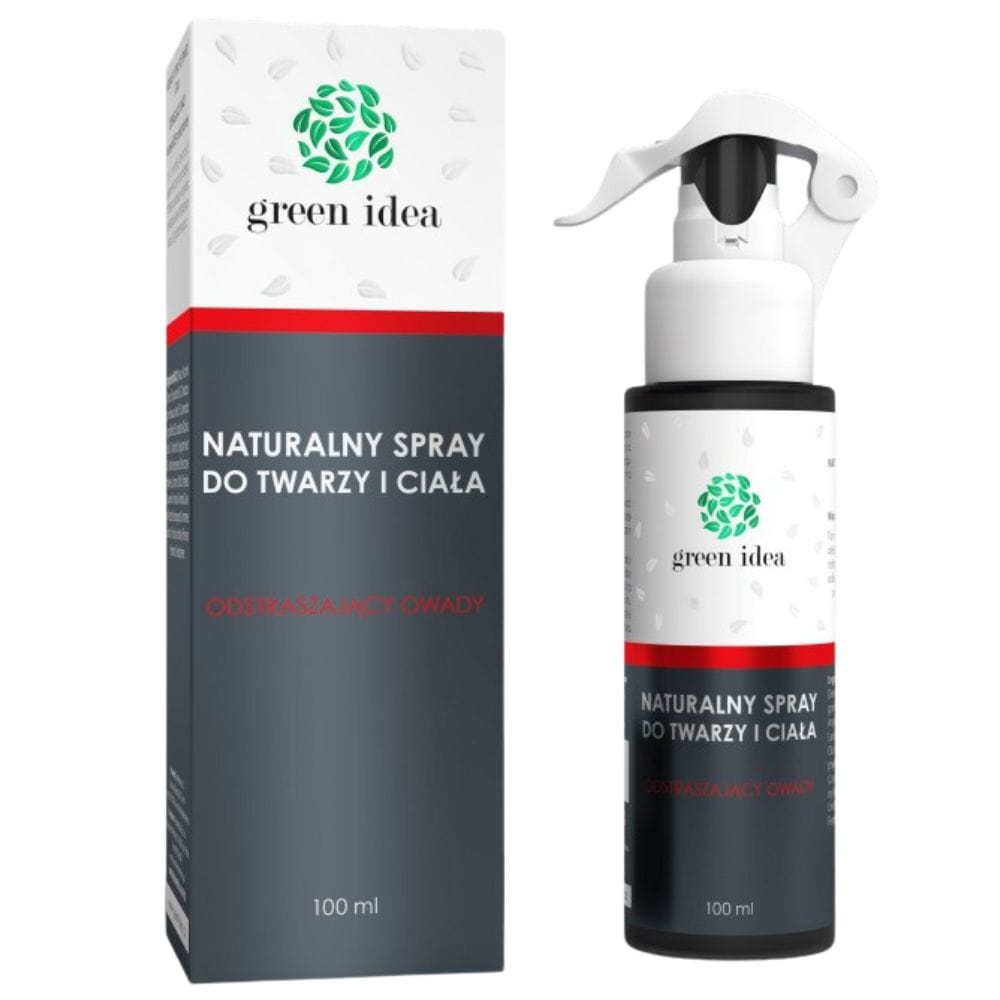 Green Idea Natural Insect Repellent Face and Body Spray - 100 ml