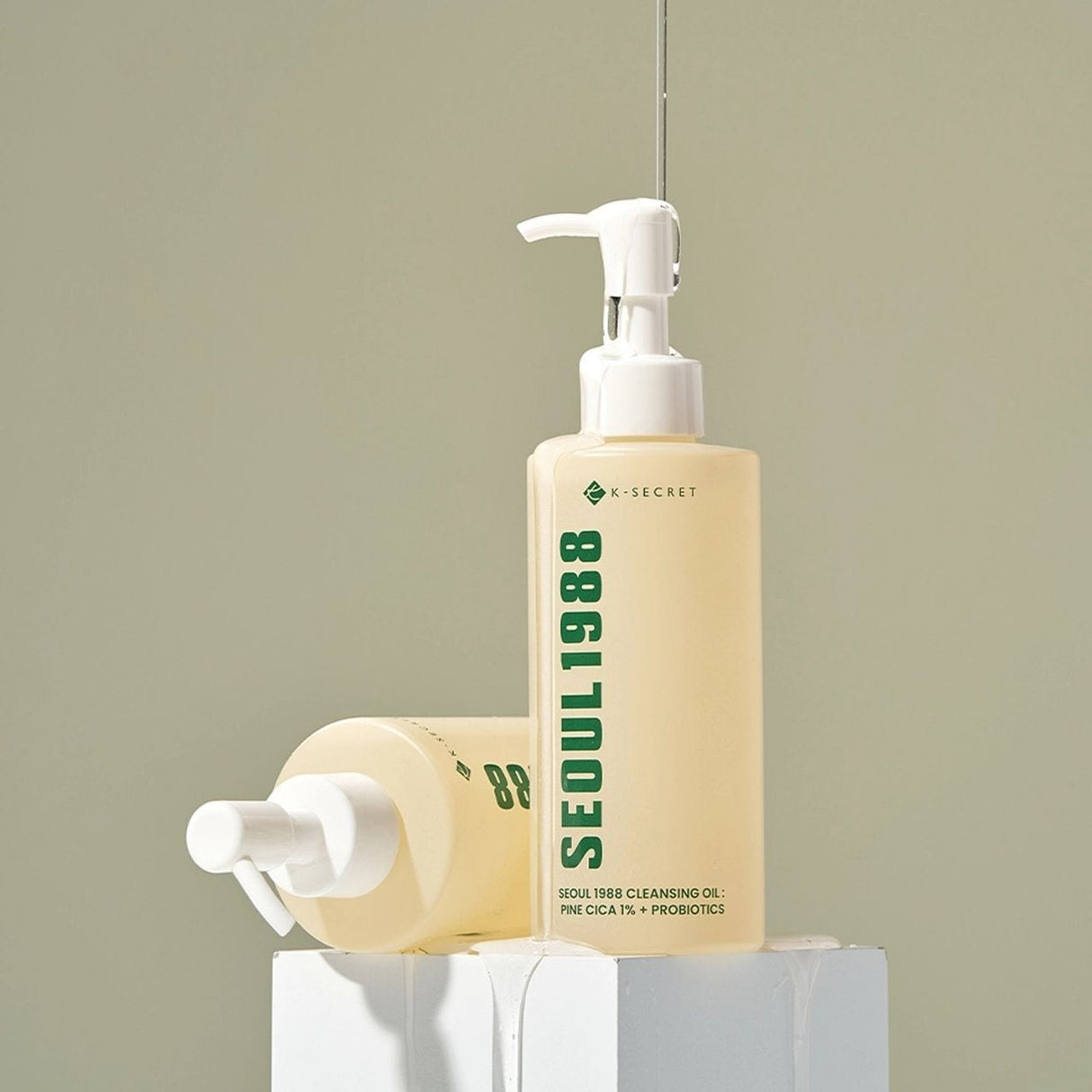 K-SECRET Seoul 1988 Pine Cica 1%+ Probiotics Makeup Remover Oil - 200 ml