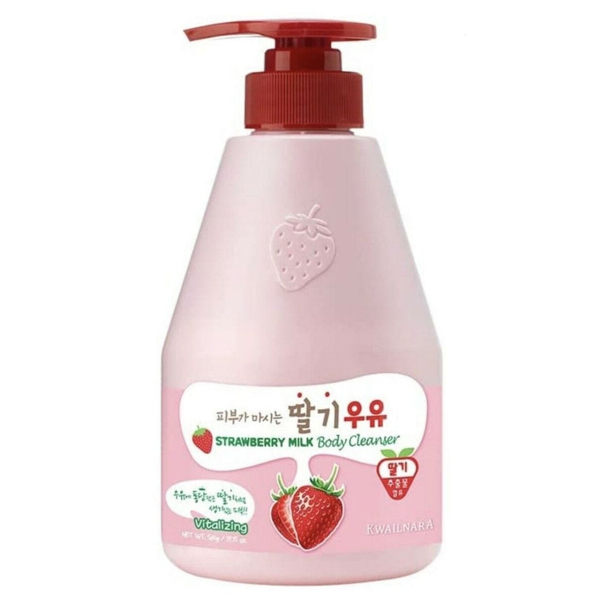 Kwailnara Strawberry Milk Body Cleanser - 560 ml