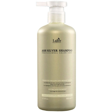 La'dor Ash Silver Shampoo for Blonde Hair with Cool Tone - 300 ml