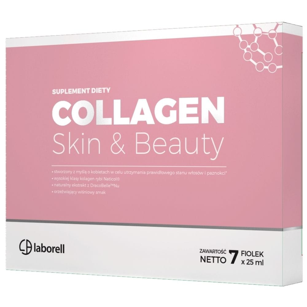 Laborell Collagen Skin & Beauty 2500 mg, Cherry - 7 Shots x 25 ml