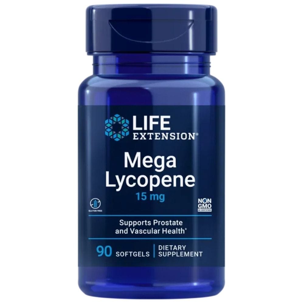 Life Extension Mega Lycopene 15 mg - 90 Softgels