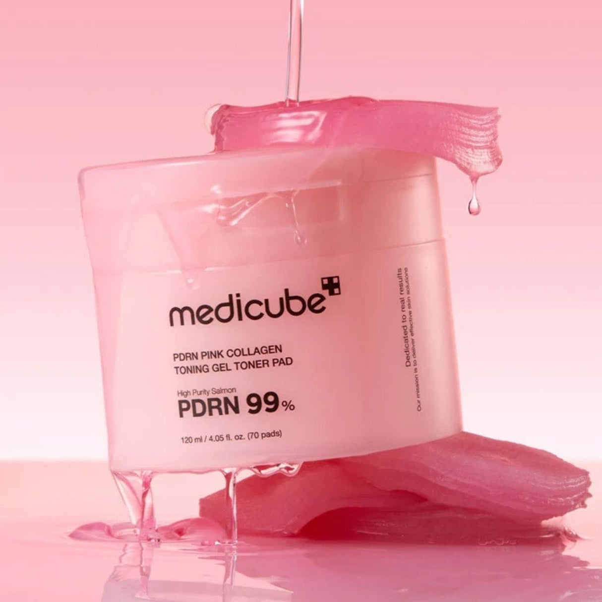 Medicube PDRN Pink Collagen Toning Pads - 70 Pieces