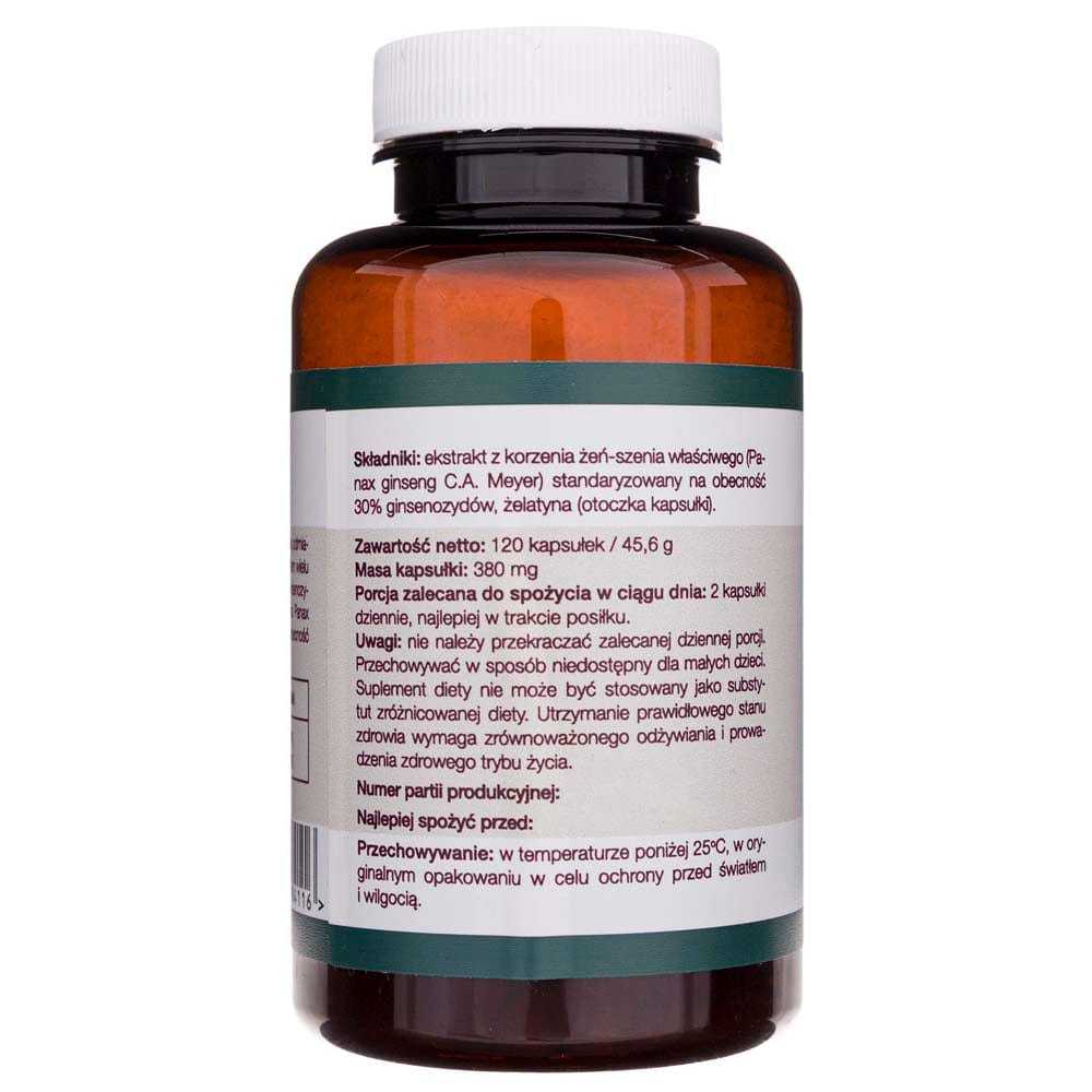 Medverita Ginseng Extract 30% Ginsenosides - 120 Capsules