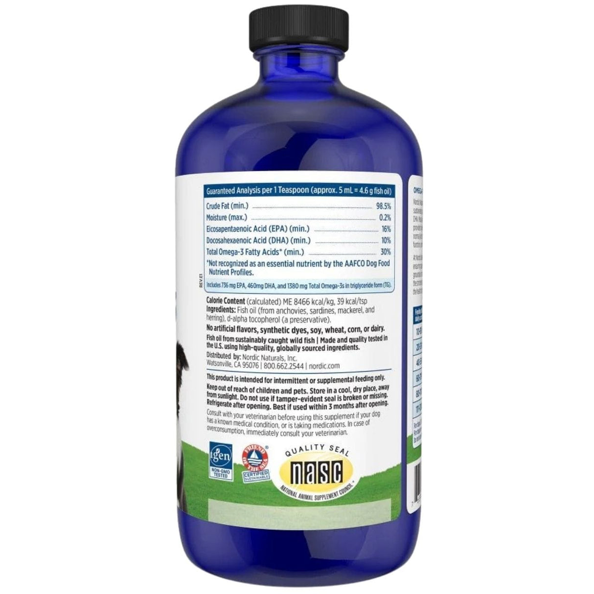 Nordic Naturals Omega-3 Pet for Dogs - 473 ml