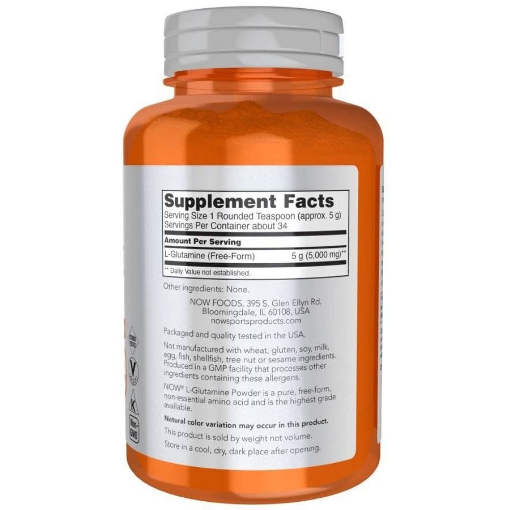 Now Foods Sport L-glutamine Powder - 454 g