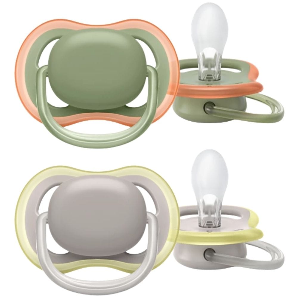 Philips Avent Ultra Air Pacifier, 6-18 Months - 2 Pieces