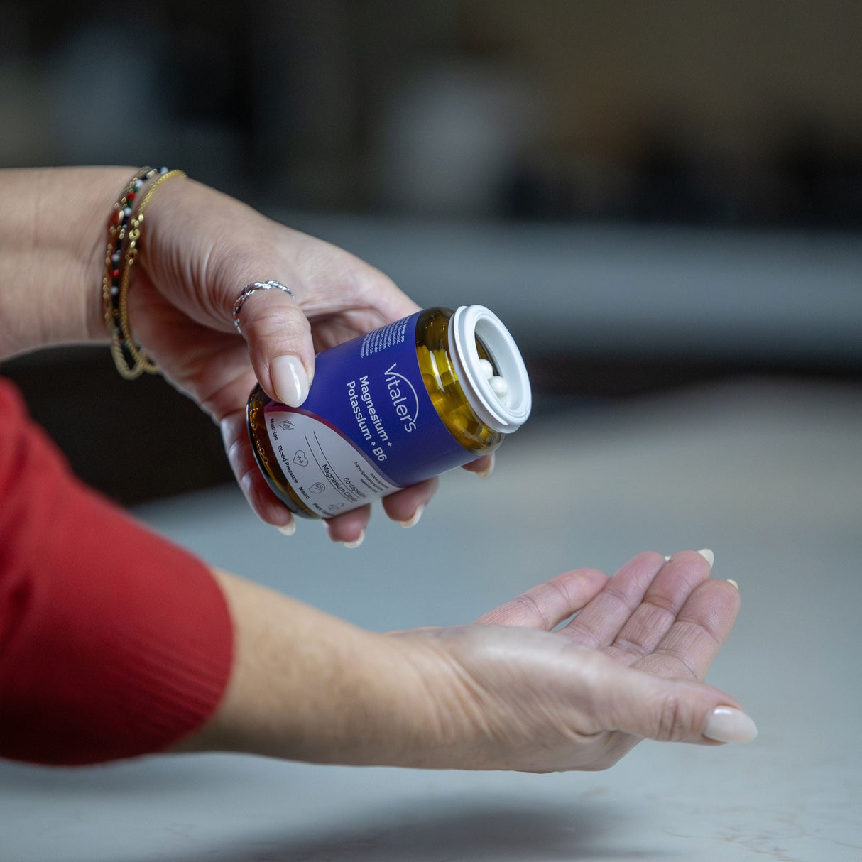 Vitaler's Magnesium 125 mg + Vitamin B6 6 mg - 60 Capsules