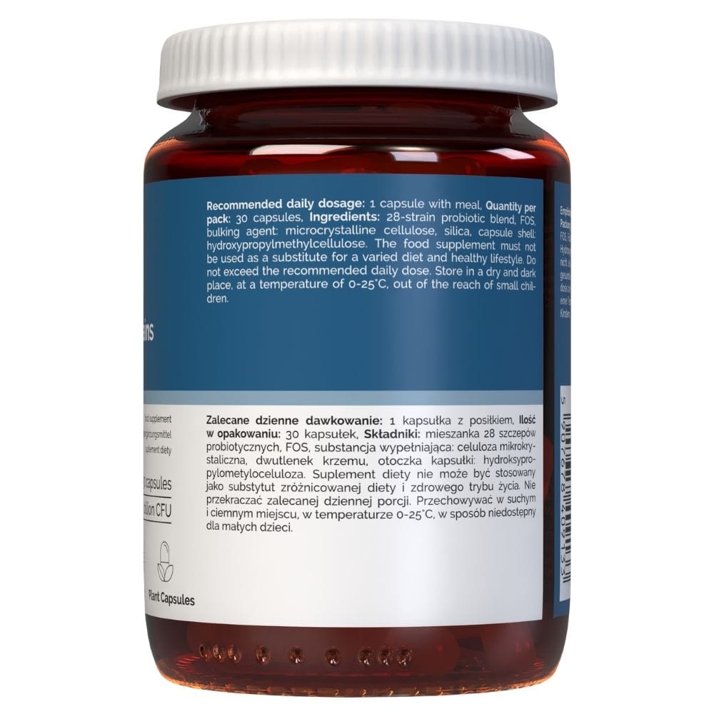 Vitaler's Probiotic 28 Strains with FOS - 30 Capsules