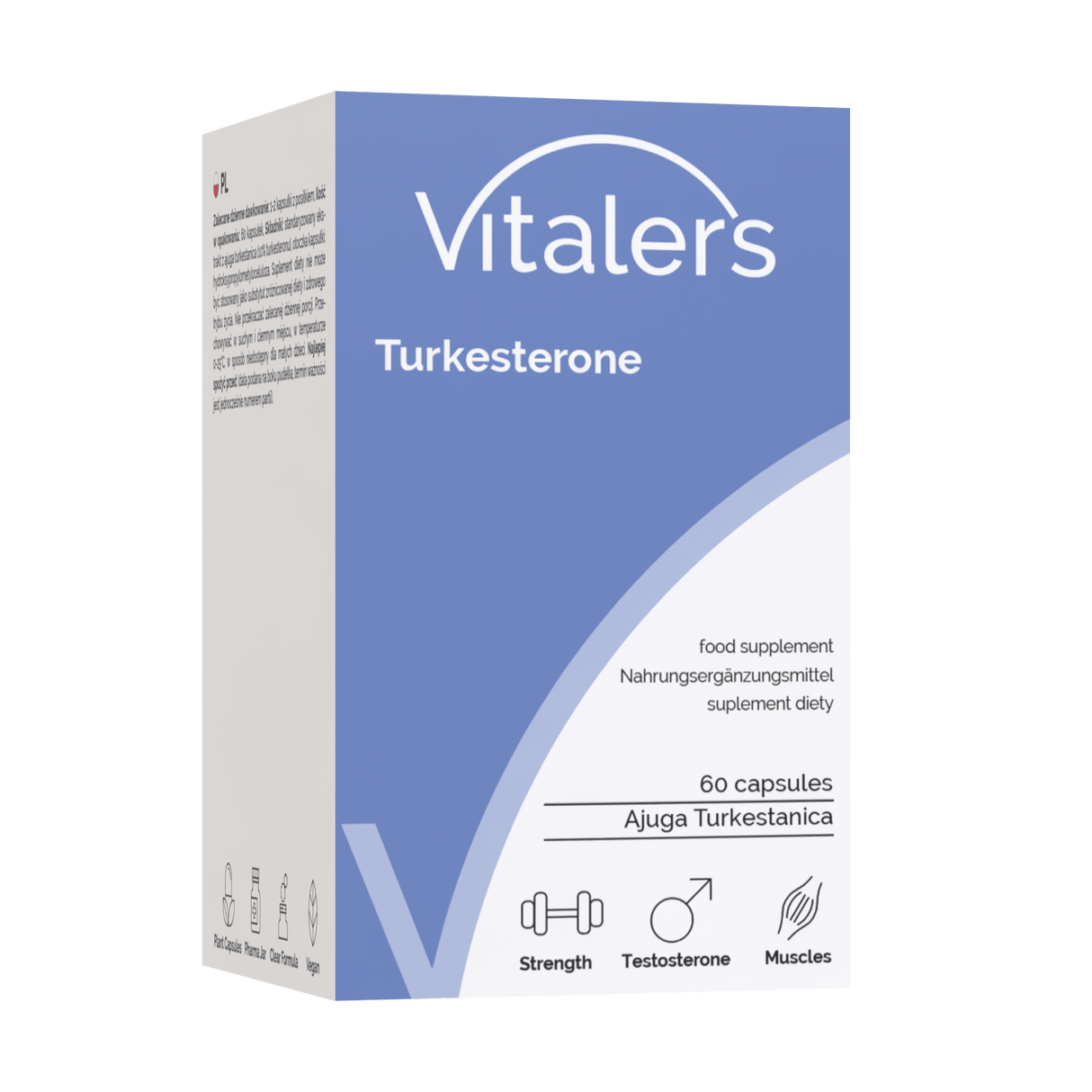 Vitaler's Turkesterone - 60 Capsules