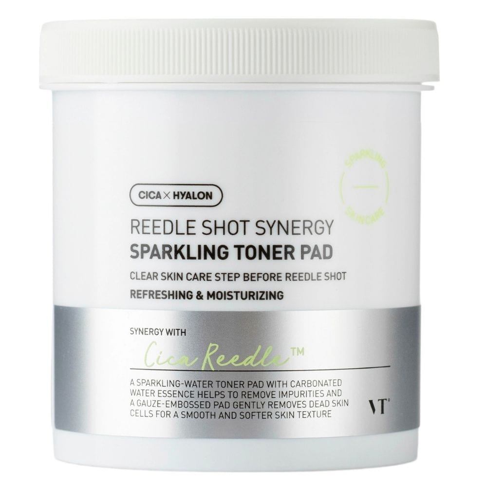 VT Cosmetics Reedle Shot Synergy Sparkling Toner Pad - 80 Pieces