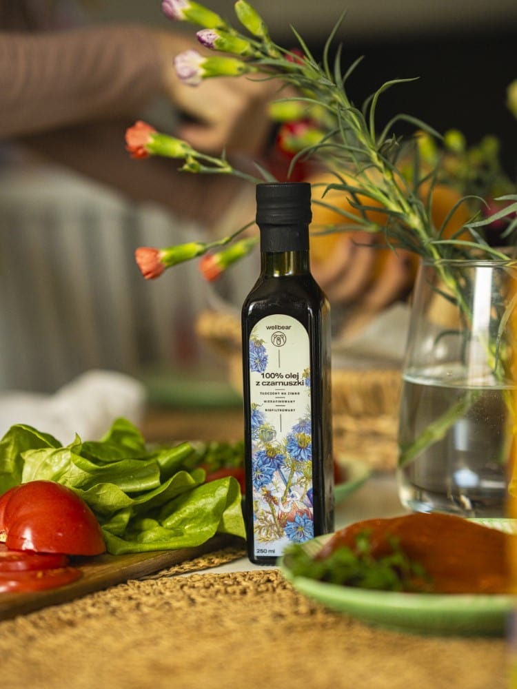 Wellbear Black Cumin Oil Cold Pressed - 250 ml