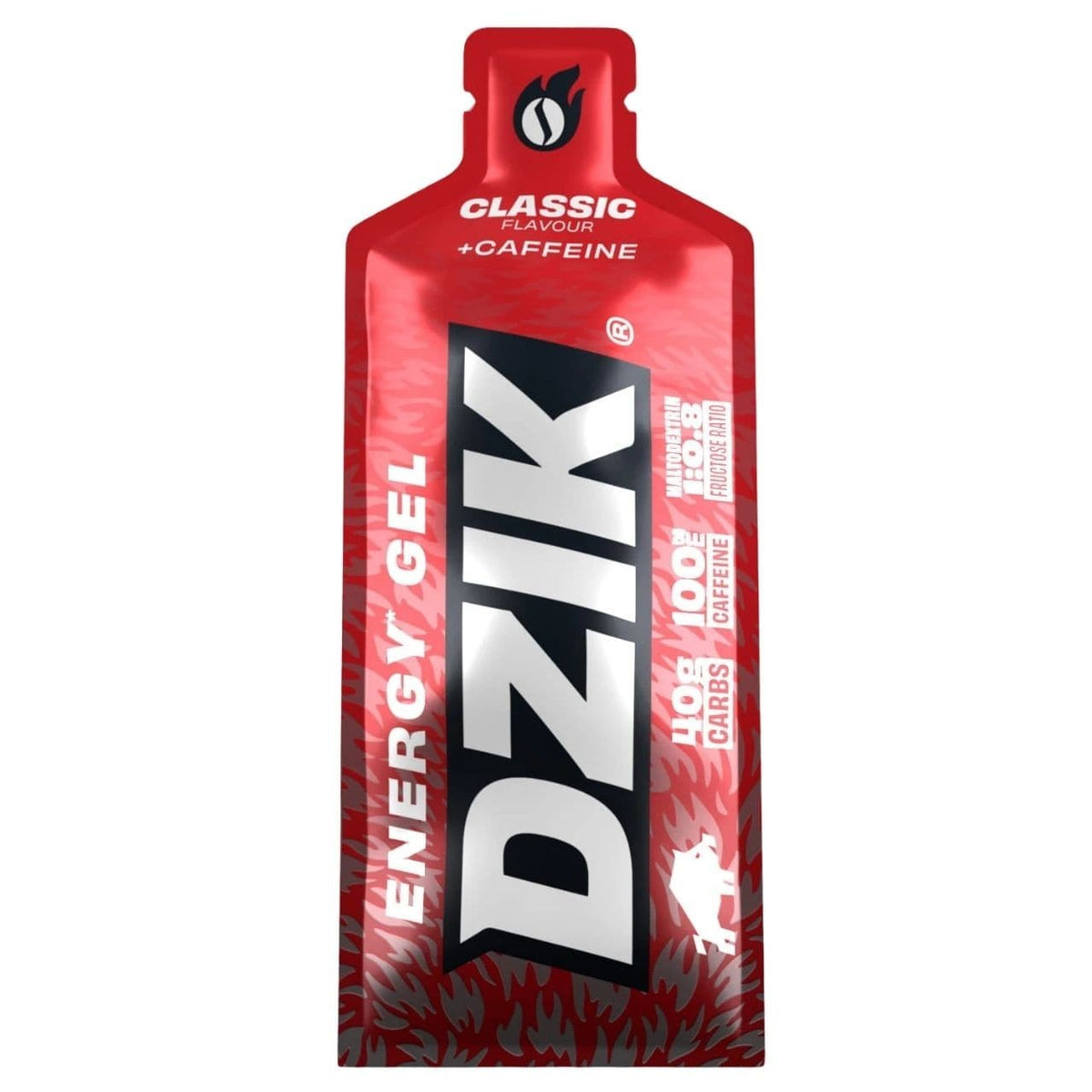 WK DZIK Energy Gel, Classic + Caffeine - 66 g