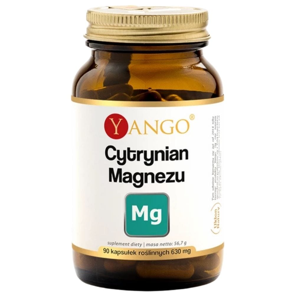 Yango Magnesium Citrate 540 mg - 90 Capsules