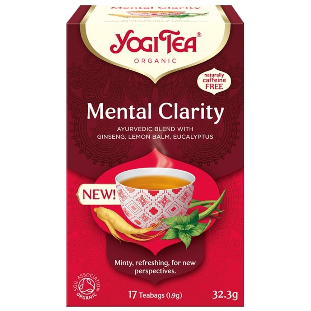 Yogi Tea Mental Clarity, Herbs and Spices - 17 Sachets