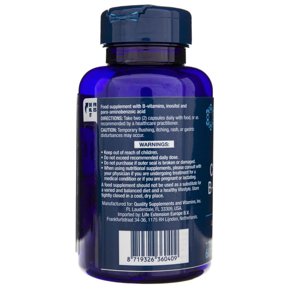 Life Extension Bioactive Complete B-Complex - 60 Veg Capsules