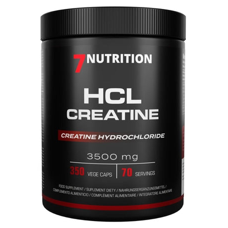 7Nutrition HCL Creatine - 350 Capsules