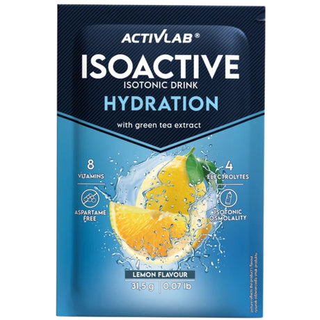 Activlab Isoactive Isotonic with Green Tea, Lemon - 31,5 g