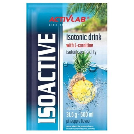 Activlab Isoactive Isotonic with L-carnitine, Pineapple - 31,5 g