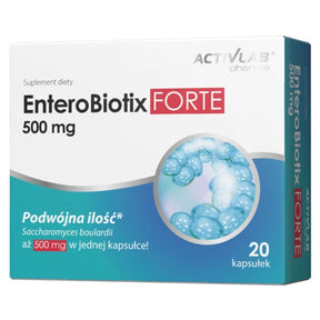 Activlab Pharma EnteroBiotix FORTE 500 mg - 20 Capsules