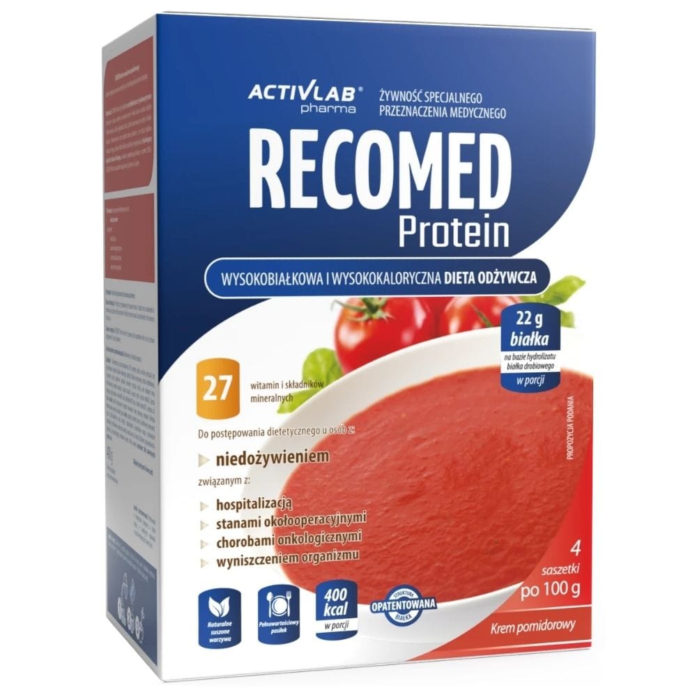 Activlab Pharma RecoMed Protein Tomato Cream - 4x100 g