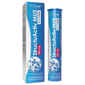 Activlab Pharma StructuActiv MUS 500 mg, Orange - 20 Effervescent Tablets