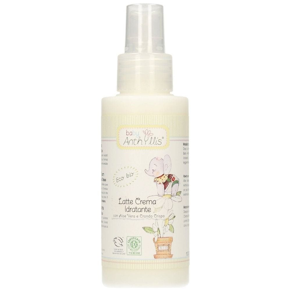Anthyllis Moisturizing Milk/Cream with Aloe Vera & Sea Algae for Children - 100 ml