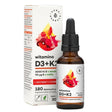 Aura Herbals Vitamin D3 2000 IU + K2 + Turmeric Extract Drops - 30 ml