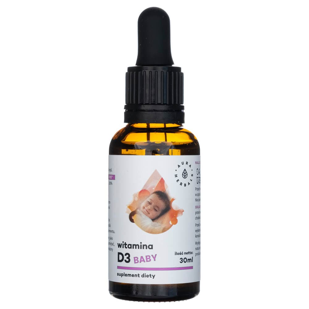 Aura Herbals Vitamin D3 Baby, drops 400 IU - 30 ml