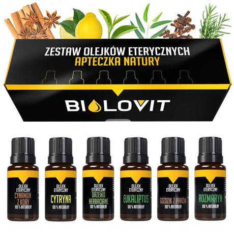 Bilovit Essential Oil Set - Nature's First Aid Kit