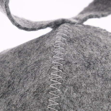 Bilovit Felt Sauna Cap, Grey - 1 Piece