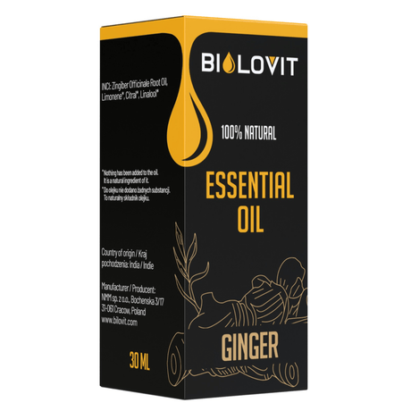 Bilovit Ginger Essential Oil - 30 ml