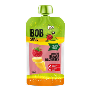 Bob Snail Smoothie Banana & Strawberry Sugar Free - 120 g