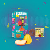 Bob Snail Toy with Apple-Pear Snack - 20 g