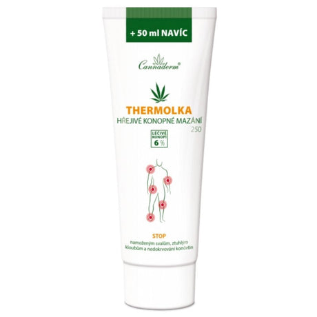 Cannaderm Thermolka Warming Gel for Muscle and Joint Pain - 250 ml