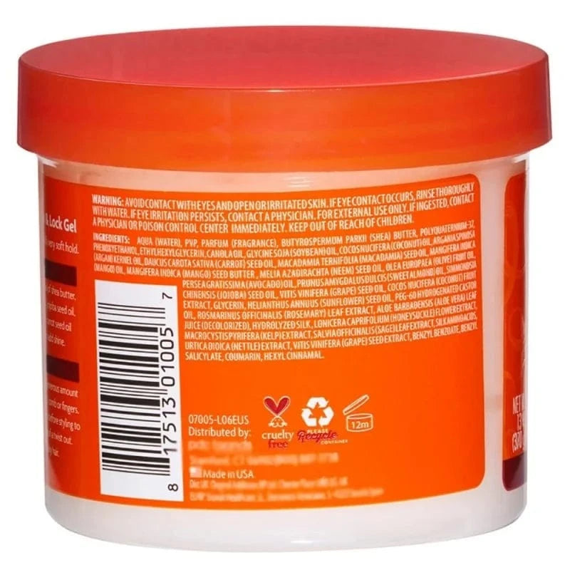 Cantu Shea Butter Strengthening and Fixing Styling Gel for Curly Hair - 370 g