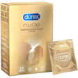 Durex Nude Condoms, Thin, Classic - 16 Pieces