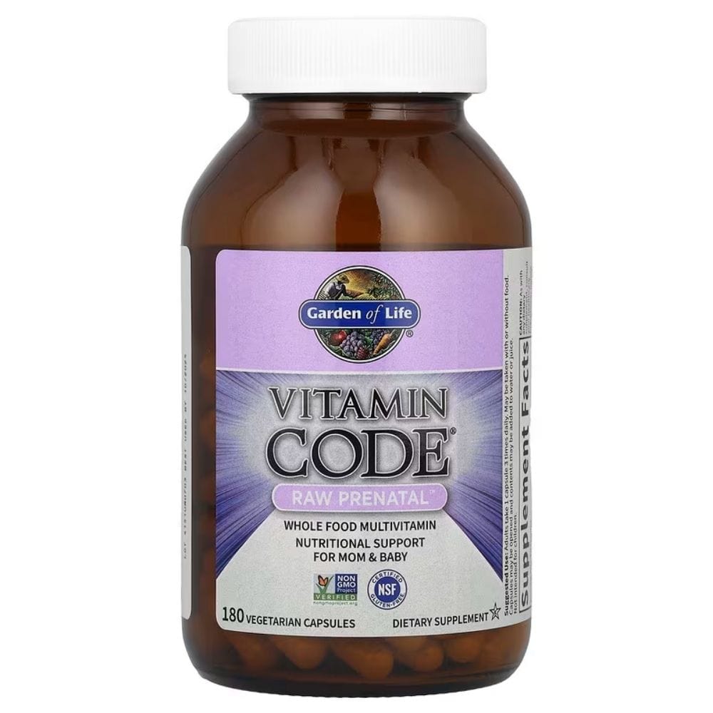 Garden of Life Vitamin Code RAW Prenatal - 180 Capsules