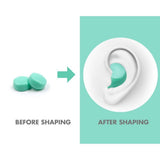 Haspro MOLD 6P Moulded Earplugs Mint - 6 Pairs