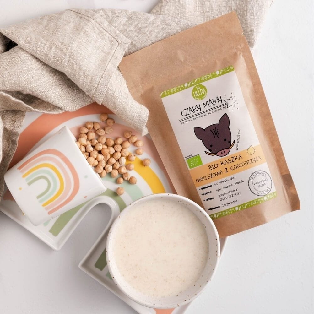 Helpa BIO Spelt Porridge with Chickpeas - 200 g